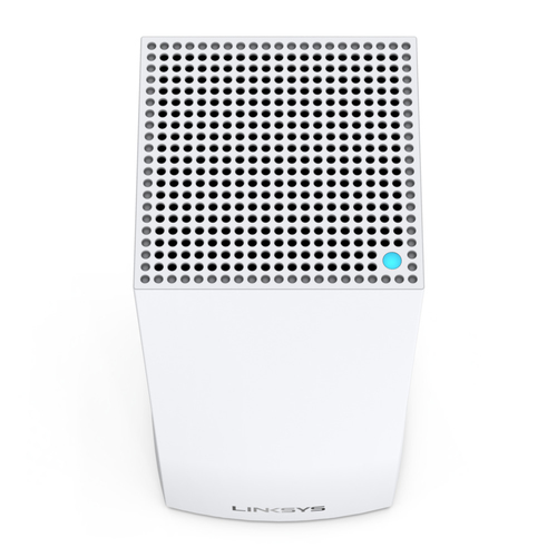Linksys Velop MX8400 Wi-Fi 6 IEEE 802.11 a/b/g/n/ac/ax Ethernet Wireless Router - Tri Band - 2.40 GHz ISM Band - 5 GHz UNI