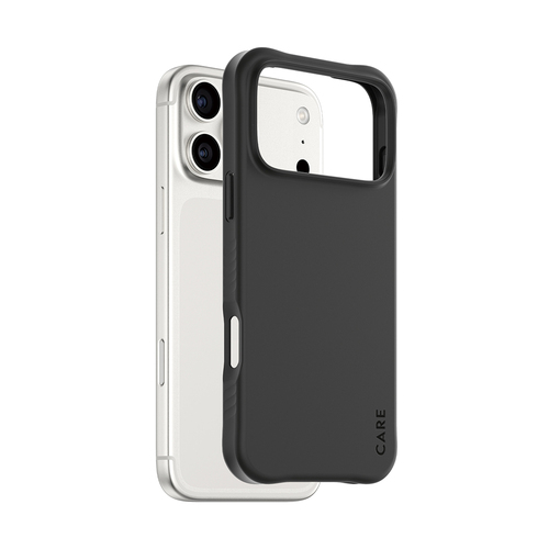 CARE Case for Apple iPhone 17 Smartphone - Samba Black - Bulk - Wireless Charging Compatible