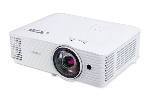 Acer S1387n 3D Objektiv mit kurzer Brennweite (Short Throw) Deckenmontage DLP-Projektor - 16:10 - Weiß - 1280 x 800 Piel -