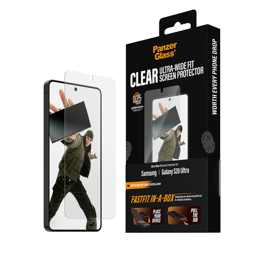 PANZERGLASS SCREEN PROTECTOR SAMSUNG GALAXY S26 ULTRA UWF FF