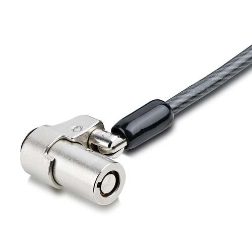 StarTech.com NBLWK-LAPTOP-LOCK. Produktfarbe: Schwarz, Silber, Best uses: Laptop, Schloss Art: 2 Schlüssel. Kabellänge: 2 