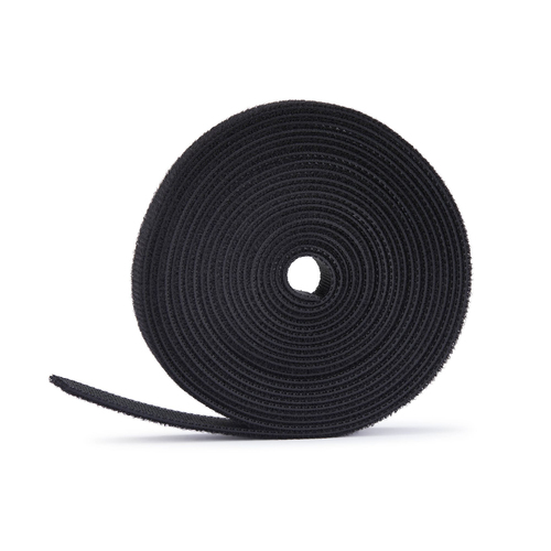 StarTech.com HKLP7505B. Typ: Kabelbinder mit Klettverschluss, Zweck: Universal, Produktfarbe: Schwarz. Breite: 12,7 mm, Ge
