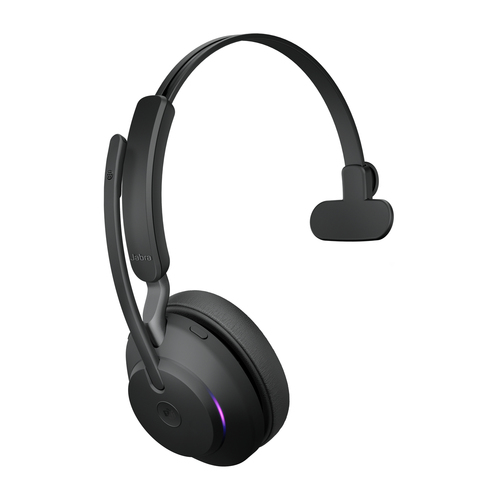 Jabra Evolve2 65 USB-A Black MS Mono. Product type: Headset. Connectivity technology: Wireless, Bluetooth. Recommended usa
