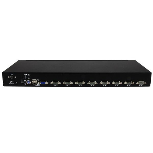 StarTech.com SV831DUSBGB. Tastatur Porttyp: USB, PS/2, Video Porttyp: VGA. Auflösung (maximal, analog): 1920 x 1440 Pixel,