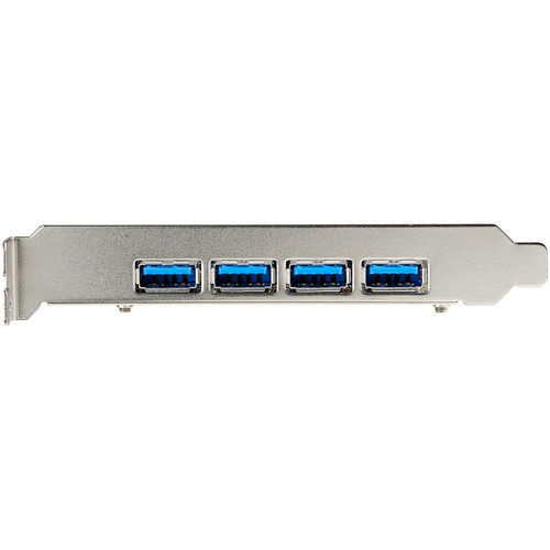 StarTech.com 4-Port USB PCIe Card - 10Gbps USB 3.2 Gen 2 Type-A PCI Express Expansion Card - 2 Controllers - 4xUSB - Windo