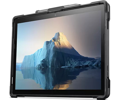 Lenovo Tasche Lenovo Tablet - Schwarz - Thermoplastisches Polyurethan (TPU), Polycarbonat Außenmaterial - Stoßfest, Kratzf