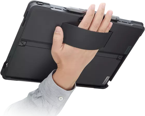 Lenovo Tasche Lenovo Tablet - Schwarz - Thermoplastisches Polyurethan (TPU), Polycarbonat Außenmaterial - Stoßfest, Kratzf