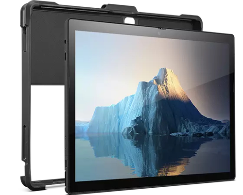 Lenovo Tasche Lenovo Tablet - Schwarz - Thermoplastisches Polyurethan (TPU), Polycarbonat Außenmaterial - Stoßfest, Kratzf