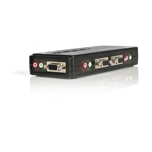 StarTech.com SV411KUSB KVM Switchbox - 4 Computer(s) - QXGA - 2048 x 1536 - 4 x USB - 1 x VGA