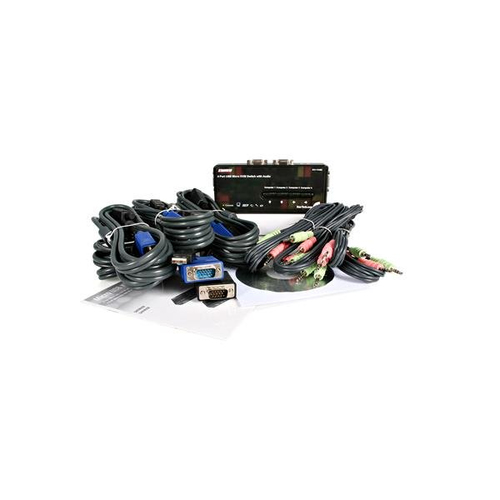 StarTech.com SV411KUSB KVM Switchbox - 4 Computer(s) - QXGA - 2048 x 1536 - 4 x USB - 1 x VGA