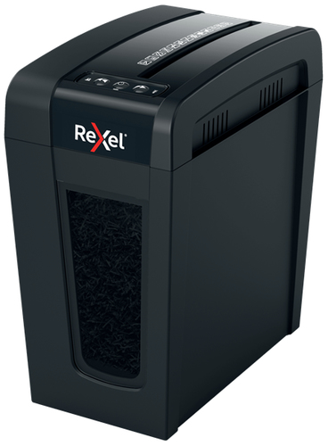 Rexel Secure X8-SL Paper Shredder - Continuous Shredder - Cross Cut - 9 Per Pass - for shredding Paper - P-4 - 220 mm Thro