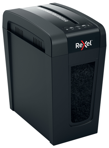 Rexel Secure X8-SL Paper Shredder - Continuous Shredder - Cross Cut - 9 Per Pass - for shredding Paper - P-4 - 220 mm Thro