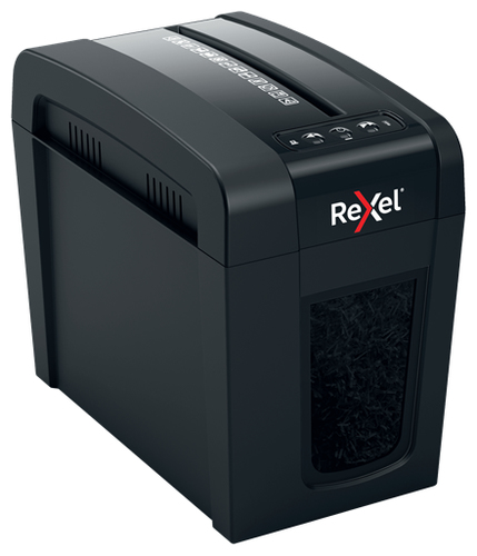 Rexel Secure X6-SL Whisper-Shred Cross Cut Paper Shredder P4. Shredding type: Cross shredding, Shredding size: 4 x 40 mm, 