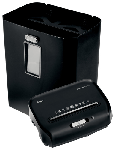 Rexel ProMax REX623 Cross Cut Paper Shredder P4. Shredding type: Cross shredding, Working width: 22 cm, Shredding size: 4 