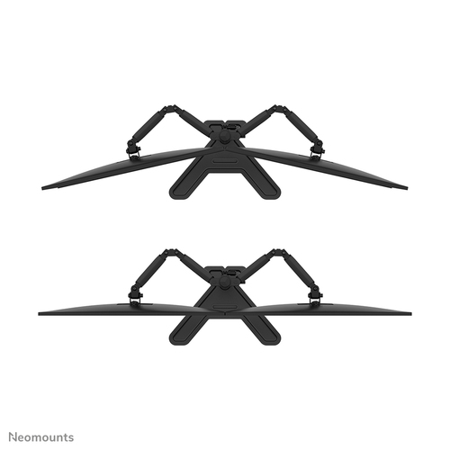 Neomounts Height Adjustable Monitor Stand - 25.4 cm (10") to 81.3 cm (32") Screen Support - 12 kg Load Capacity - LCD Disp