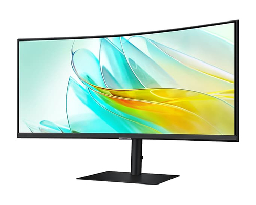 Samsung ViewFinity S6 S34C652UAU 34"" Class UW-QHD Curved Screen LED Monitor - 21:9 - Black - 86.4 cm (34"") Viewable - Ve