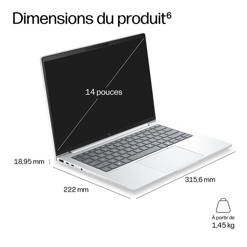 HP EliteBook 8 G2a Next Gen AI PC. Produkttyp: Laptop, Formfaktor: Klappgehäuse. Prozessorfamilie: AMD Ryzen AI 7, Prozess