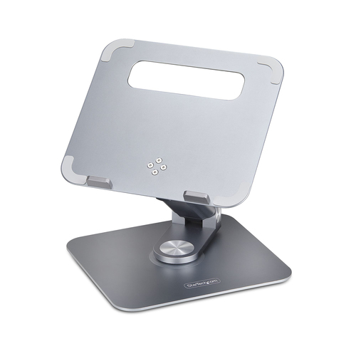StarTech.com Height Adjustable Notebook Stand - 4.99 kg Load Capacity - 7.9 cm Height x 23.1 cm Width - Desk, Desktop - Si