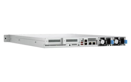QNAP TS-h1077AFU-R7-32G. Type: NAS. Chassis type: Rack (1U). Device class: Small & Medium Business. Processor family: AMD 