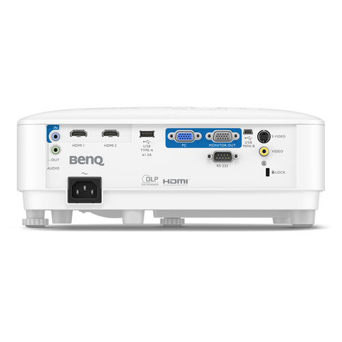 BenQ MW560. Projektorhelligkeit: 4000 ANSI Lumen, Projektionstechnologie: DLP, native Auflösung des Projektors: WXGA (1280
