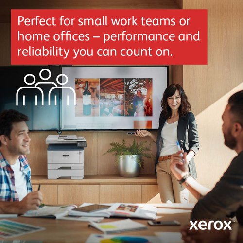 Xerox B305 A4 38ppm Wireless Duplex Copy/Print/Scan PS3 PCL5e/6 2 Trays 350 Sheets. Print technology: Laser, Printing: Mon
