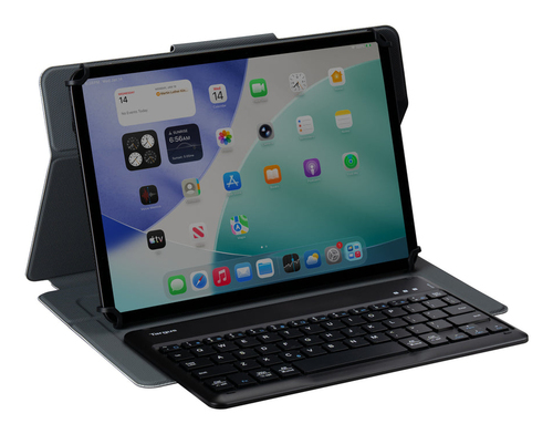 Targus Safe Fit THZ998ES Tastatur/Cover für 24,1 cm (9,5 Zoll) bis 29,2 cm (11,5 Zoll) Apple iPad Air 11 (2024) Tablet - S