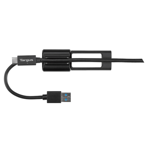 Targus ACC110401GLX 10 cm USB/USB-C Data Transfer Cable - Cable for Docking Station, Notebook - First End: 1 x USB Type C 
