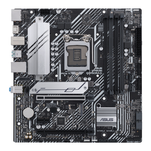 ASUS PRIME B560M-A. Fabricant de processeur: Intel, Socket de processeur (réceptable de processeur): LGA 1200, Processeurs