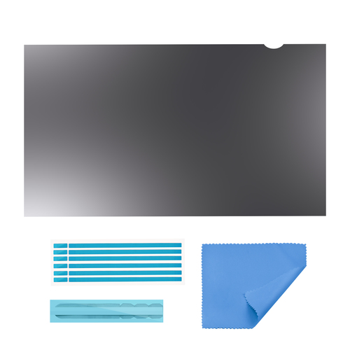 StarTech.com Plastik Blendfrei Blickschutzfilter - Transparent - TAA-konform - für 60,5 cm (23,8 Zoll) LCD - 16:9 - Antimi