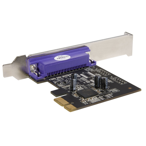 StarTech.com 1-Port Parallel PCIe Card, PCI Express to Parallel DB25 LPT Adapter Card, Desktop Expansion Controller for Pr