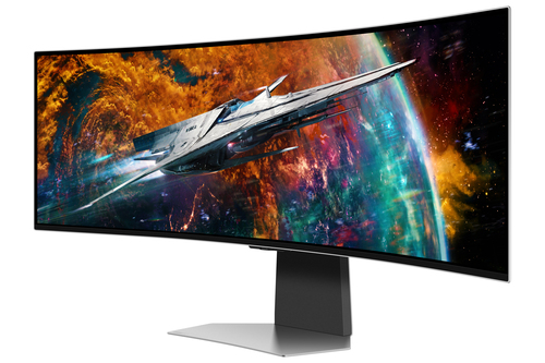 Samsung Odyssey OLED G9 S49CG954SU 49 Zoll Class Dual Quad HD (DQHD) Gekrümmter Bildschirm Smart-Gaming-OLED-Monitor - 32: