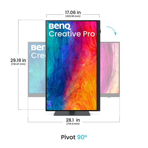 BenQ PV3250U 32 Zoll Klasse 4K UHD LED-Monitor - 16:9 Format - 80 cm (31,5 Zoll) Viewable - IPS-Technologie (In-Plane-Swit