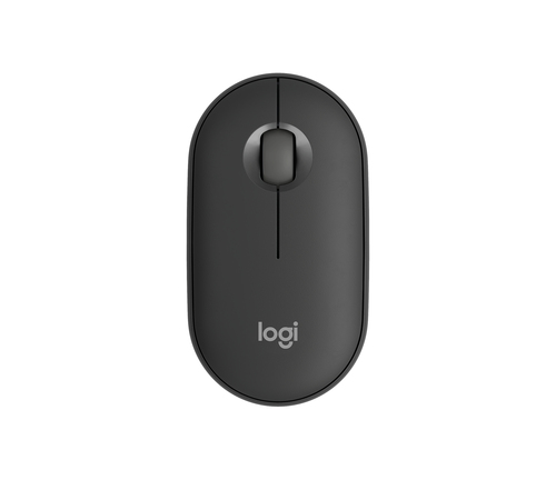Logitech Pebble Mouse - Bluetooth - Graphite - Wireless