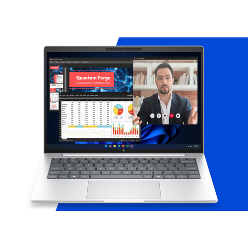 HP EliteBook 8 G2i Next Gen AI PC. Product type: Laptop, Form factor: Clamshell. Processor family: Intel Core Ultra 5, Pro
