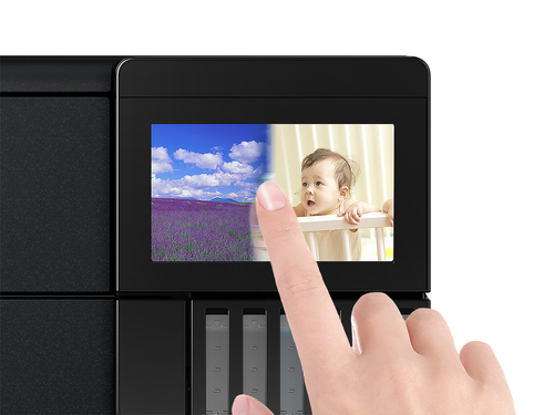 Stampante multifunzione a getto di inchiostro Epson ET-8550 Wireless EcoTank - Colore - Nero - Fotocopiatrice/Stampante/Sc