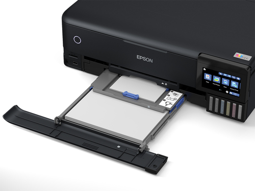 Stampante multifunzione a getto di inchiostro Epson ET-8550 Wireless EcoTank - Colore - Nero - Fotocopiatrice/Stampante/Sc
