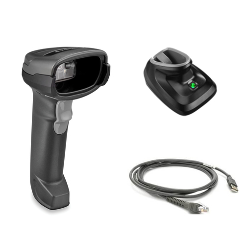 Zebra DS2278-SR Retail, Hospitality, Transportation, Logistics, Government Handheld Barcode Scanner Kit - Wireless Connect