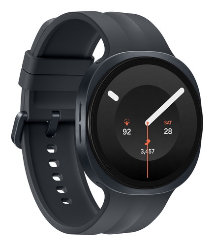 Samsung Galaxy Watch9 SM-L350 Smartwatch - 46 mm Case Height - 43,70 mm Case Width - Graphit Body Color - Schwarz Band Col