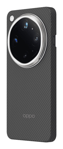 Oppo Hülle Smartphone - Schwarz - 1 Stück - Aramid, Glasfaser - 17,3 cm (6,8 Zoll) Maximale unterstützte Bildschirmgröße -