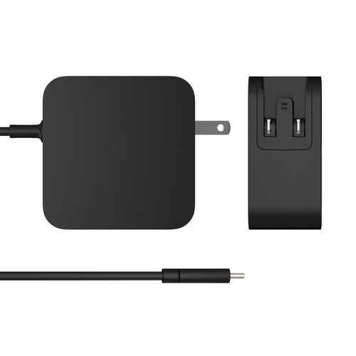 j5create 102 W AC Adapter - 1 Pack - Universal Adapter - 2 USB Type-C - For Headphone, Notebook, Portable Gaming Console, 