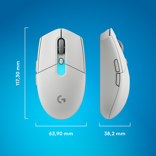 Souris de jeu Logitech G G305 X SUPERLIGHT - Bluetooth/Radio Fréquence - USB Type A, USB Type C - 6 Bouton(s) - 6 Boutons 