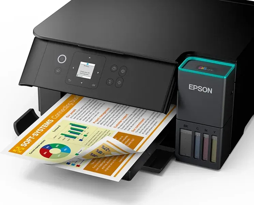 Epson EcoTank ET-2950. Print technology: Inkjet, Printing: Colour printing, Maximum resolution: 4800 x 1200 DPI, Print spe