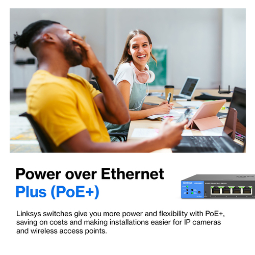 Linksys LGS310MPC 8 Ports Manageable Ethernet Switch - Gigabit Ethernet - 1000Base-T, 1000Base-X - 3 Layer Supported - Mod