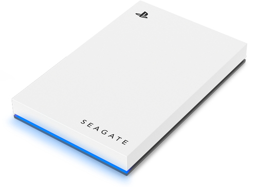 Seagate Tragbar Festplatte - 2,5" Extern - 2 TB - Weiß - PlayStation Unterstütztes Gerät - USB 3.0, USB 2.0