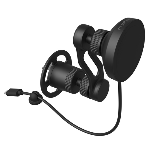 mophie snap+ Induction Charger - For Smartphone, Qi2-enabled Device, Qi-enabled Device, iPhone - Input connectors: USB - F