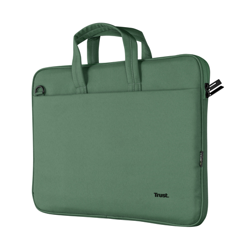 Trust Bologna Tasche für 40,6 cm (16 Zoll) Notebook, Smartphone, Tablet - Grün - Polyester, Polyethylenterephthalat (PET) 