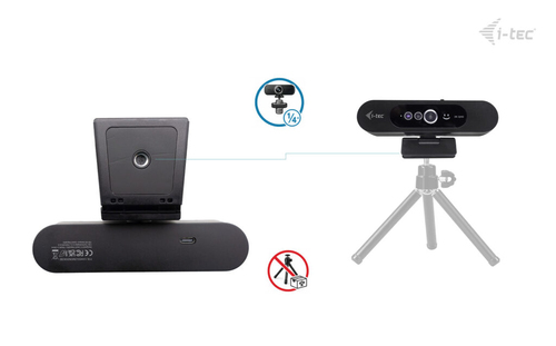i-tec SOLOMON WH200 2K Webcam Windows Hello. Megapixel (approx.): 4 MP, Maximum video resolution: 2560 x 1440 pixels, Came