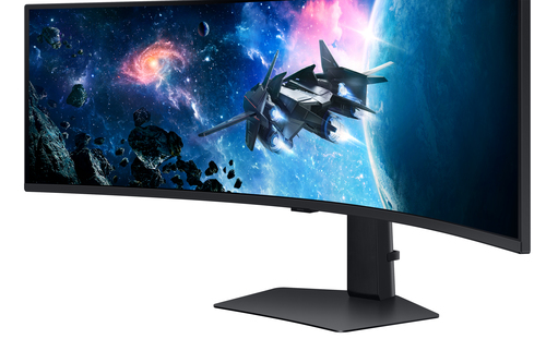 Samsung Odyssey G9 S49CG950EU 49" Class Dual Quad HD (DQHD) Curved Screen Gaming LED Monitor - 32:9 - Black - 124.5 cm (49