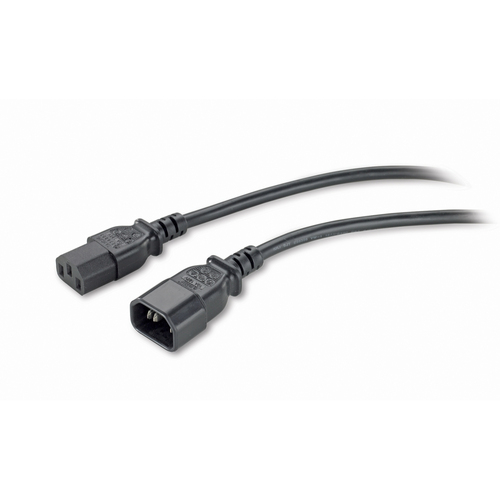 Rallonge APC AP9870 - 2,40 m - Pour Unité de distribution d'alimentation - IEC 60320 C14 - 250 V AC - Noir - 1 Unité