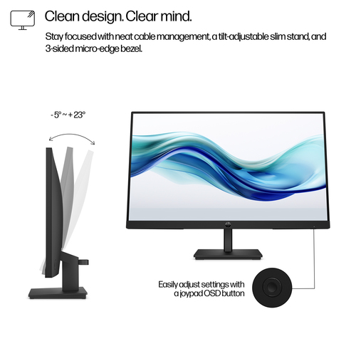 HP 324pf 24" Aula Full HD Monitor LED - 16:9 - 60,5 cm (23,8") Viewable - Tecnologia IPS (In-plane switching) - Borda WLED